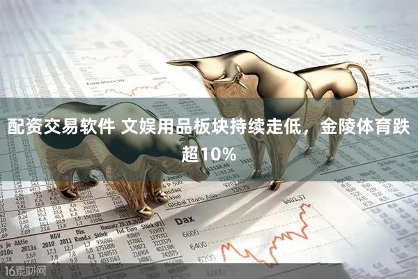 配资交易软件 文娱用品板块持续走低，金陵体育跌超10%
